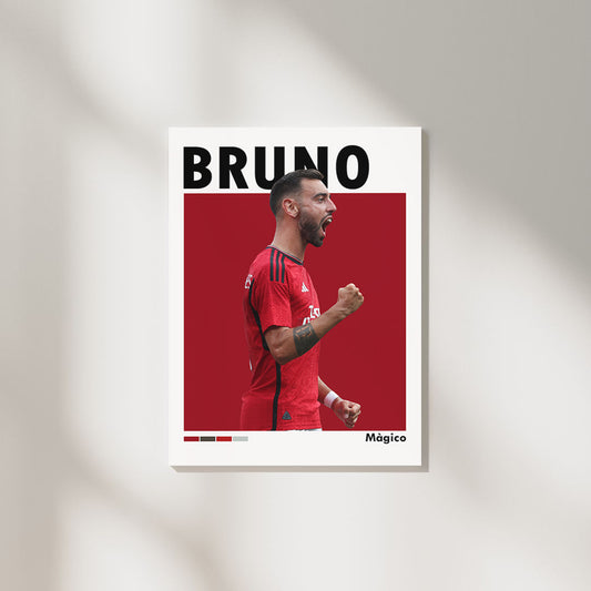 Bruno Fernandes | Football Poster