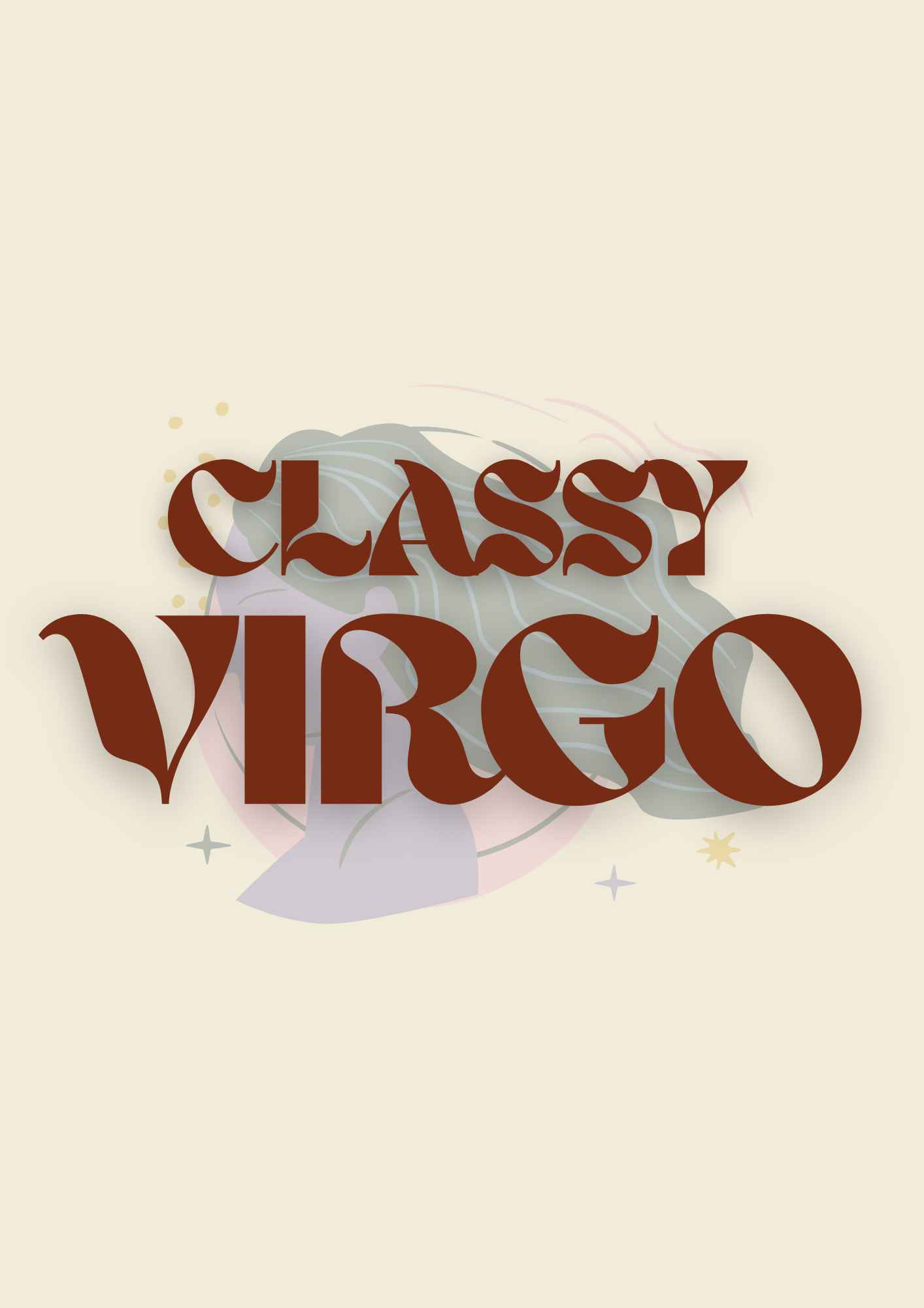 Classy Virgo | Zodiac Poster