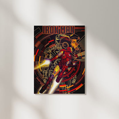 Ironman Animated | Marvel DC Poster