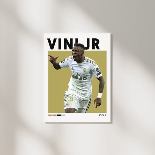 Vinicius Jr. | Football Poster