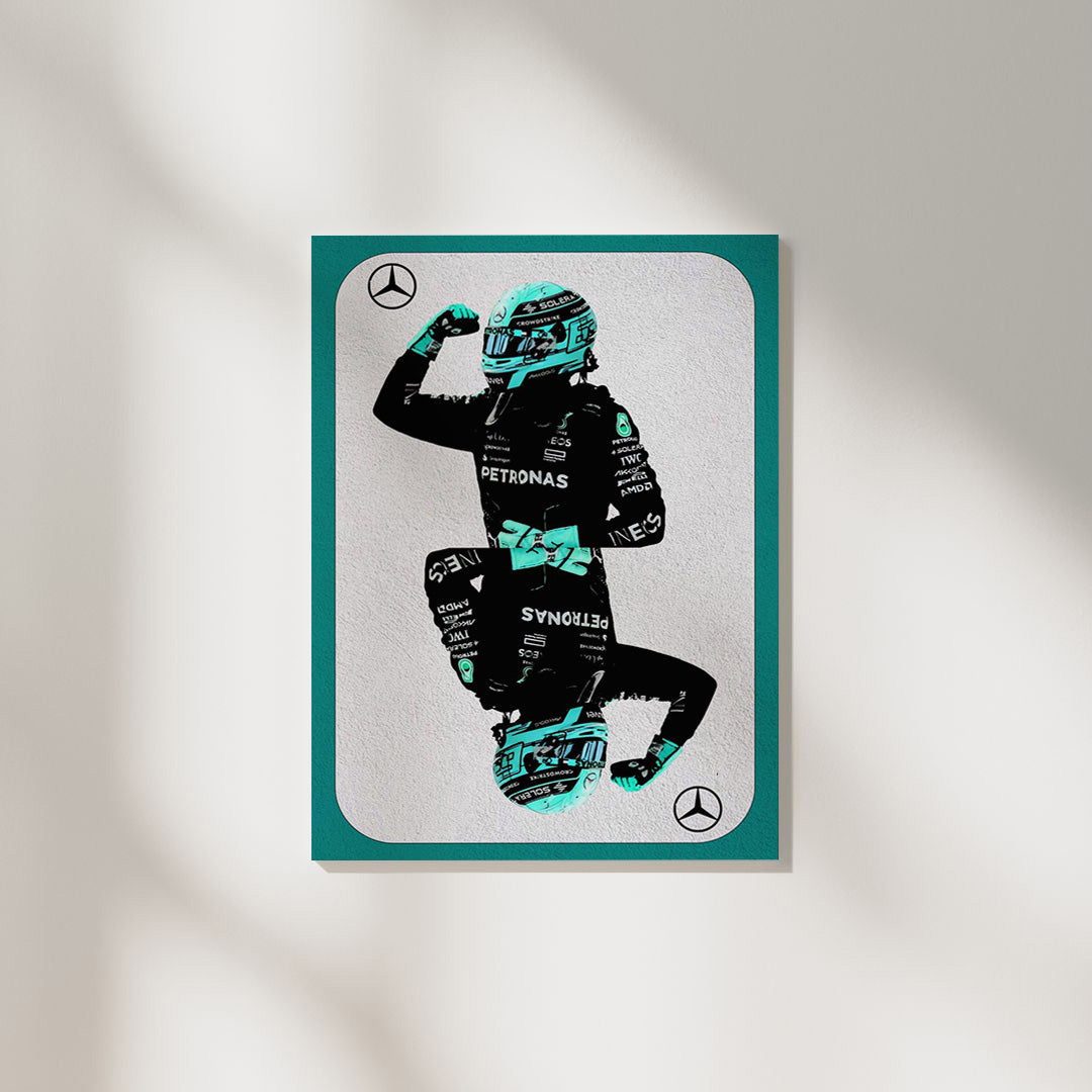 Geroge Russell Card | F1 Poster