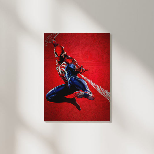 Spiderman Webs | Marvel DC Poster