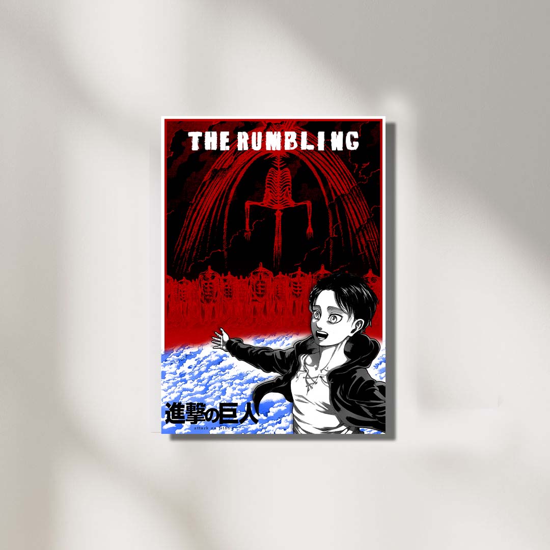 Attack on Titan - The Rumbling | Anime Poster