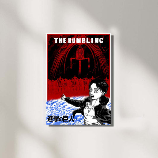 Attack on Titan - The Rumbling | Anime Poster