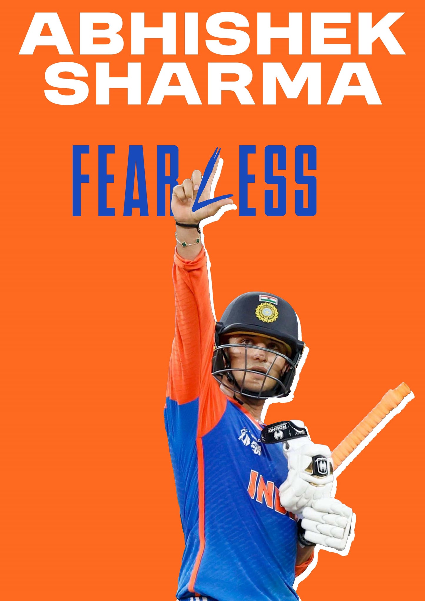 Abhishek Sharma | Cricket Poster