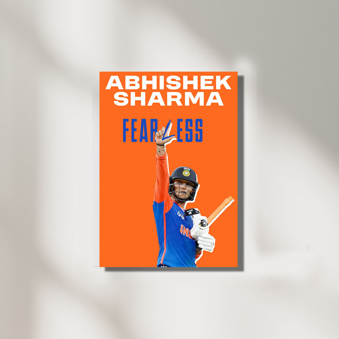 Abhishek Sharma | Cricket Poster