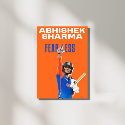 Abhishek Sharma | Cricket Poster