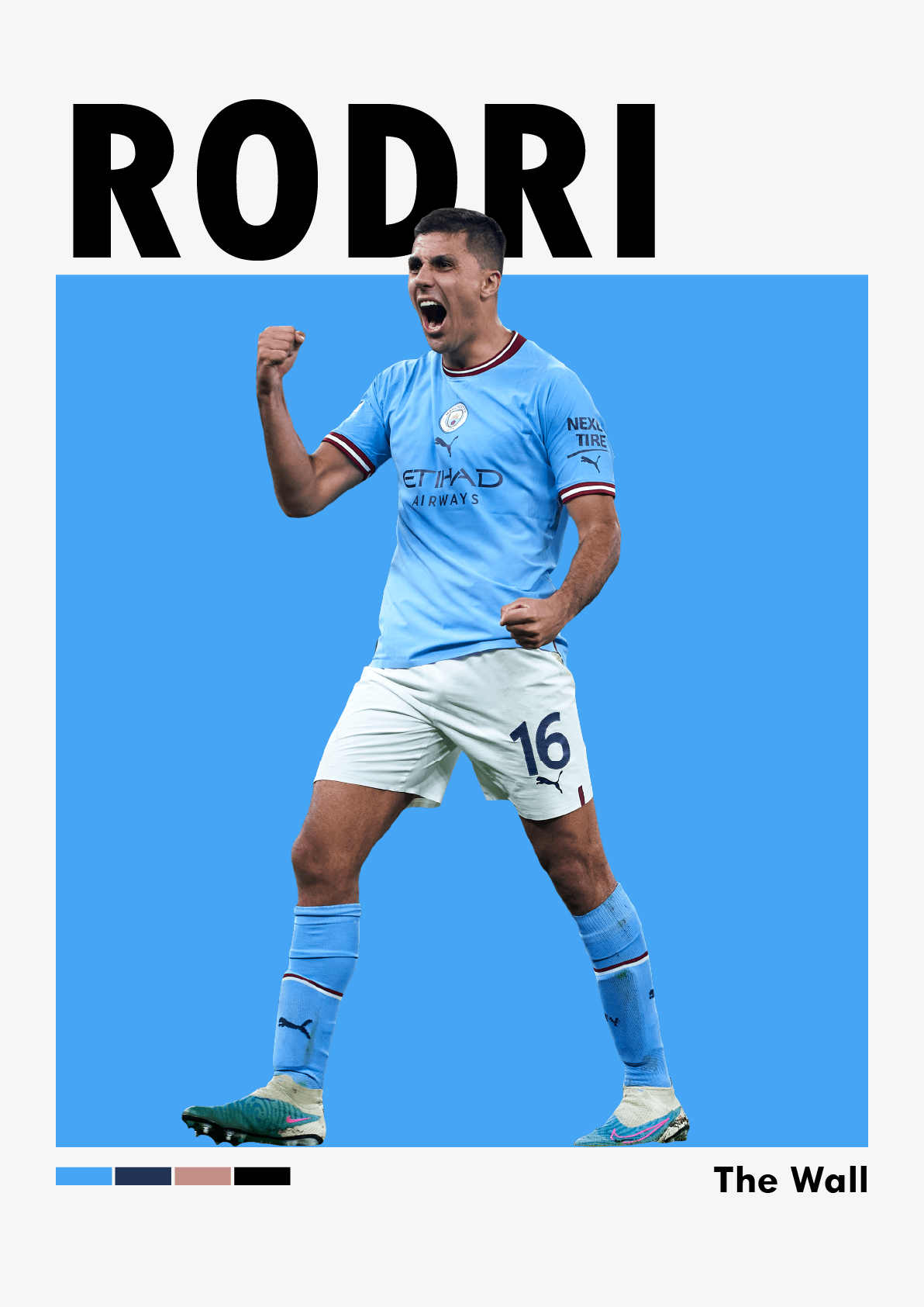 Rodri | Football Poster