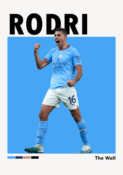 Rodri | Football Poster
