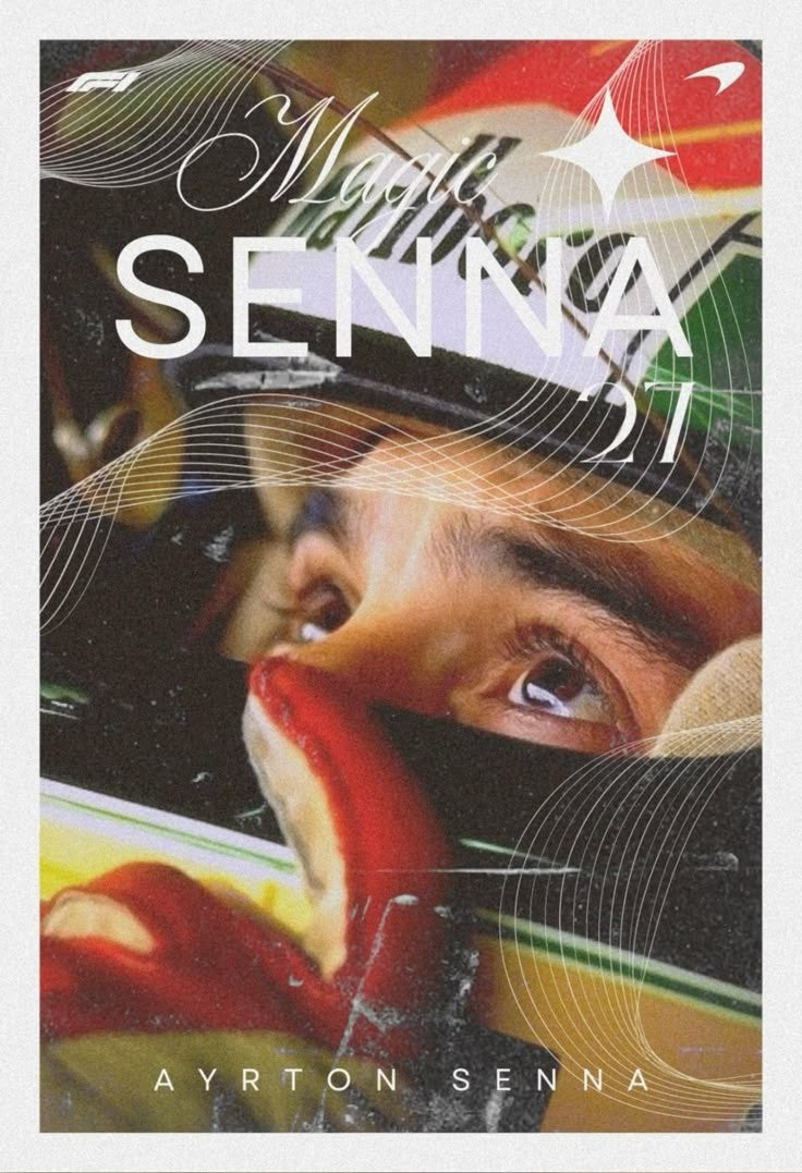 Magic Senna | F1 Poster