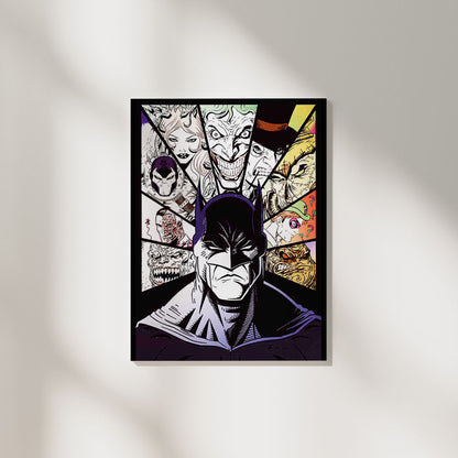 Batman Comic | Marvel DC Poster