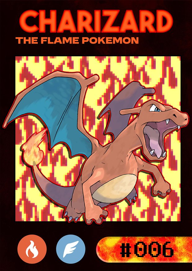 Pokemon Charizard | Anime Poster
