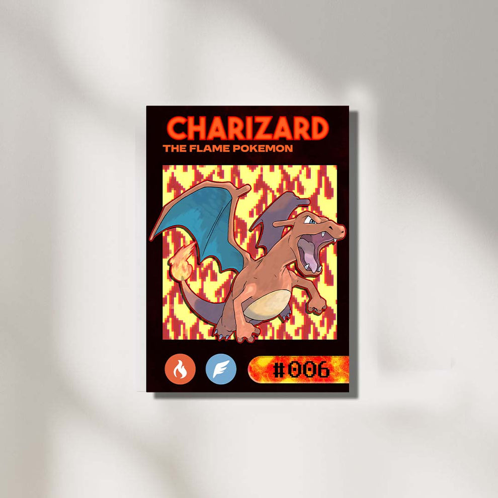 Pokemon Charizard | Anime Poster – The Artflex