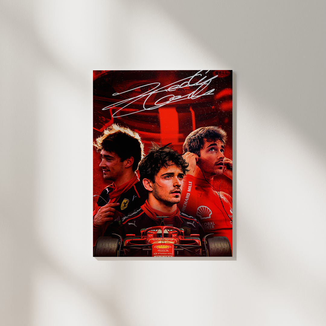 Charles Leclerc | F1 Poster