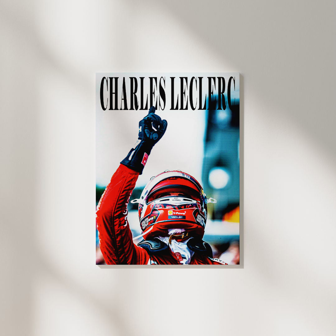 Charles Leclerc Ferrari | F1 Poster