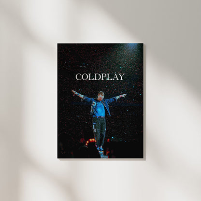 Coldplay Chris Martin | Music Poster