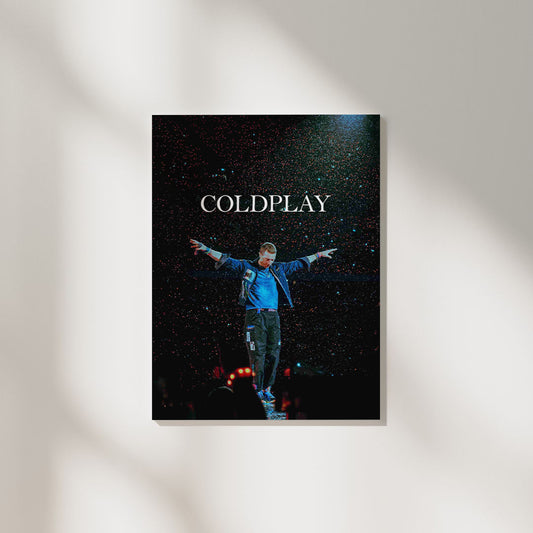 Coldplay Chris Martin | Music Poster
