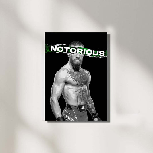 Conor Mcgregor Notorious | UFC Poster
