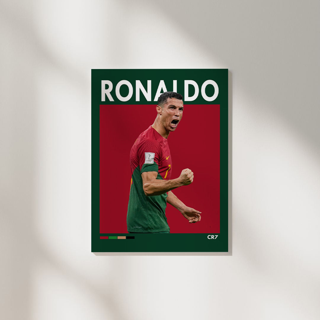 Cristiano Ronaldo | Football Poster