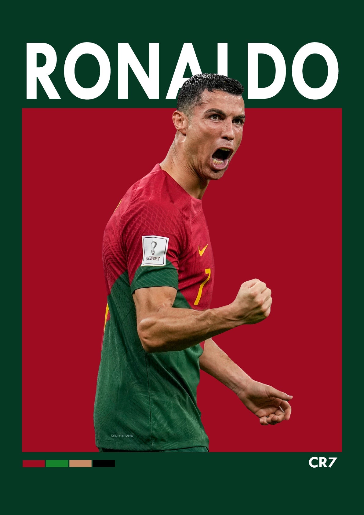 Cristiano Ronaldo | Football Poster