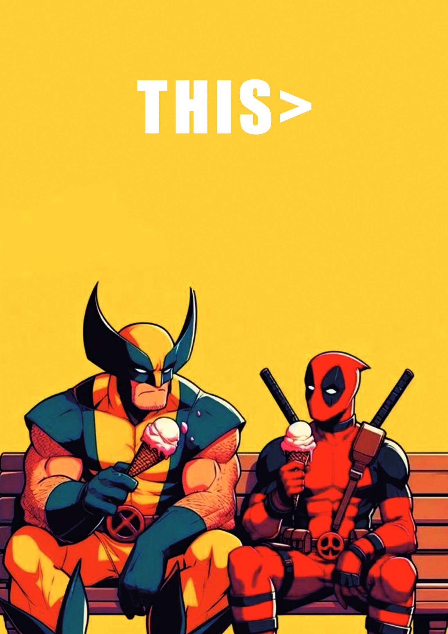 Wolverine x Deadpool | Marvel DC Poster