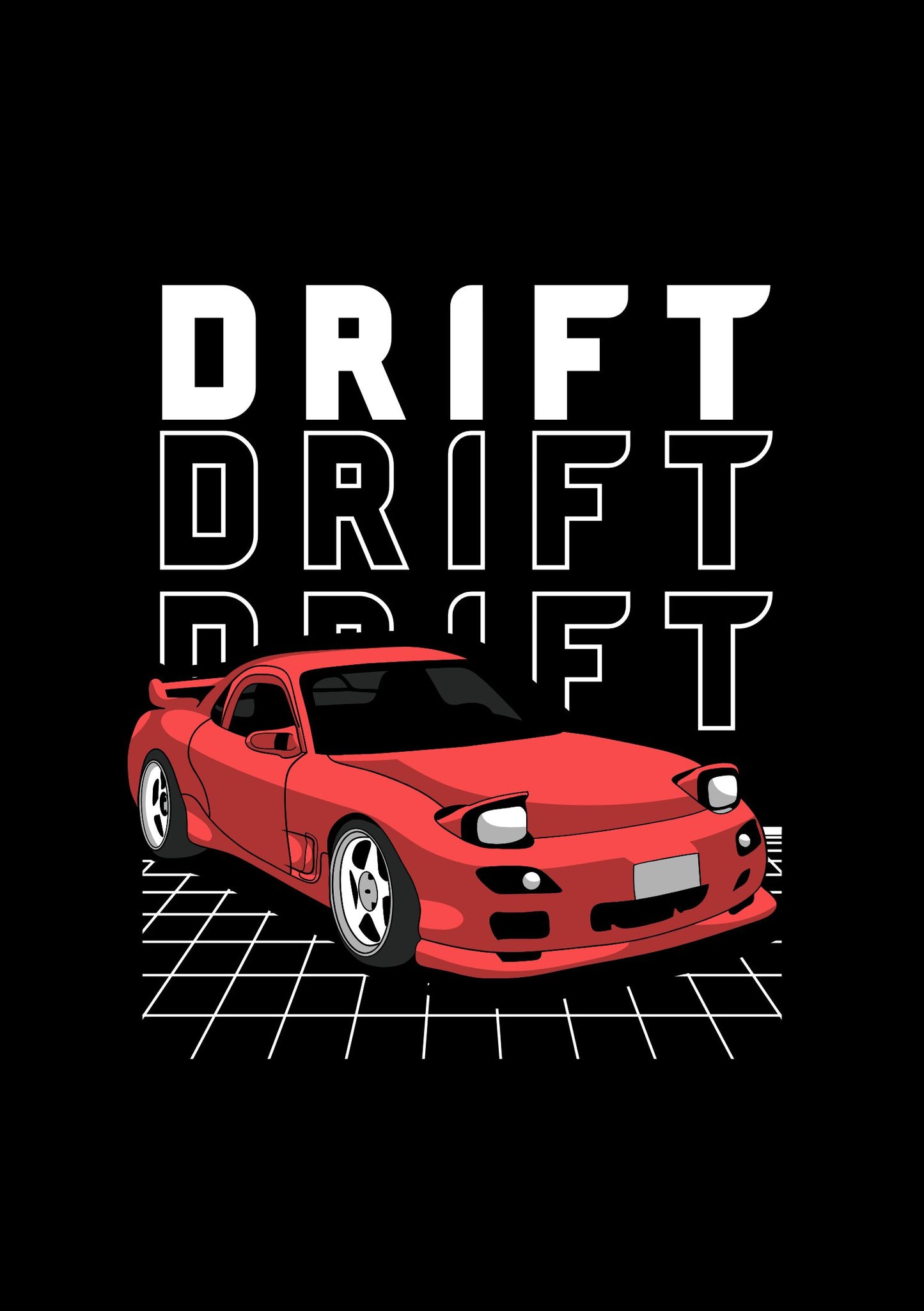 Drift | Car Poster