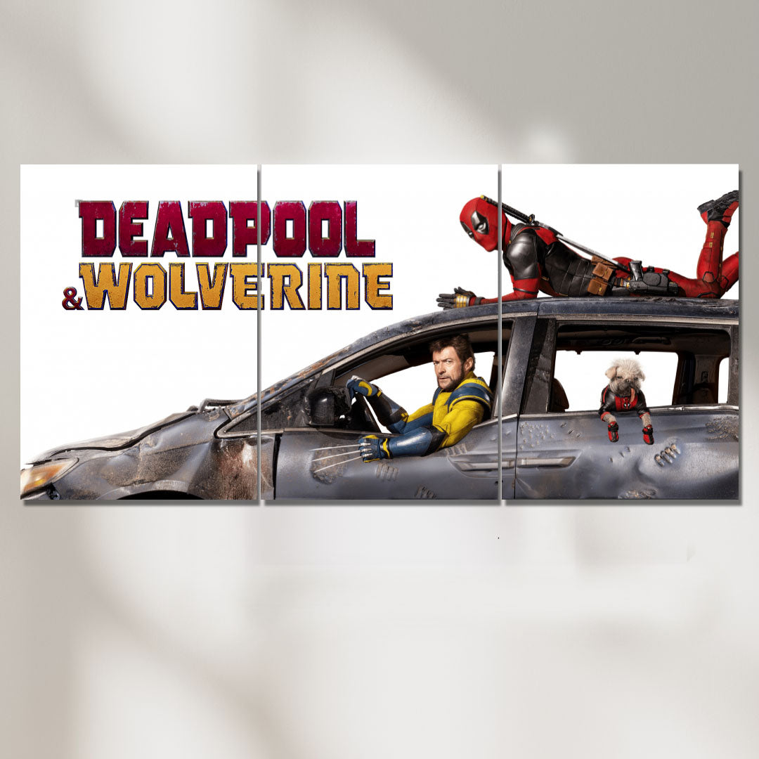 Deadpool & Wolverine | Split Poster