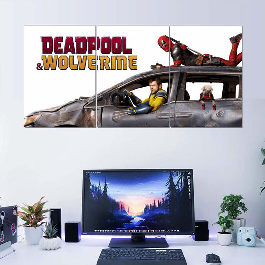 Deadpool & Wolverine | Split Poster
