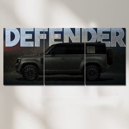 Defender | Split Poster