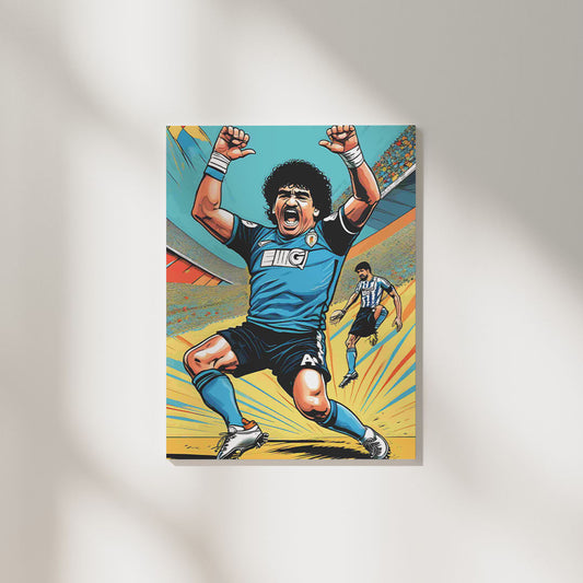 Deigo Maradona | Football Poster