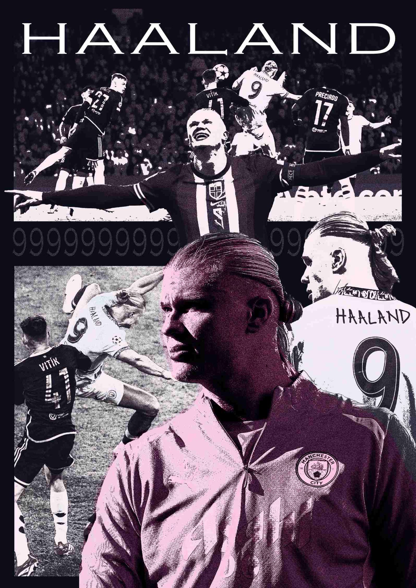 Erling Haaland | Football Poster