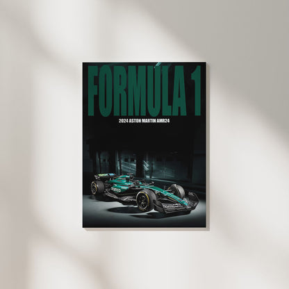 F1 Aston Martin | Car Poster