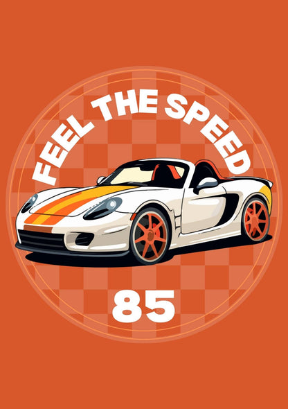 Feel The Speed | Car Poster