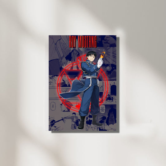 Fullmetal Alchemist Roy Mustang | Anime Poster
