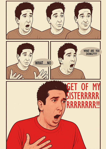Friends Iconic Moment | TV Show Poster