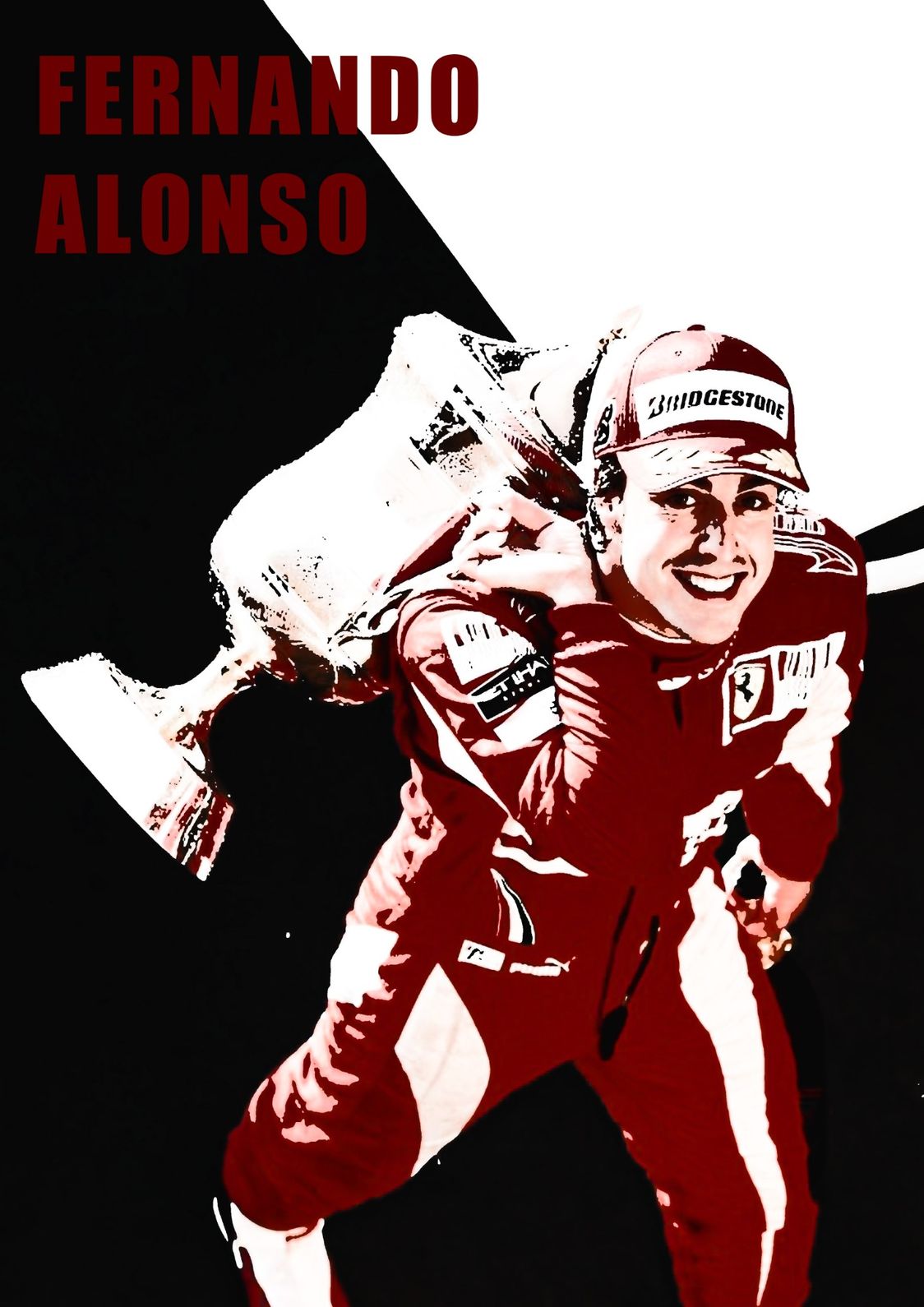 Fernando Alonso Champion | F1 Poster