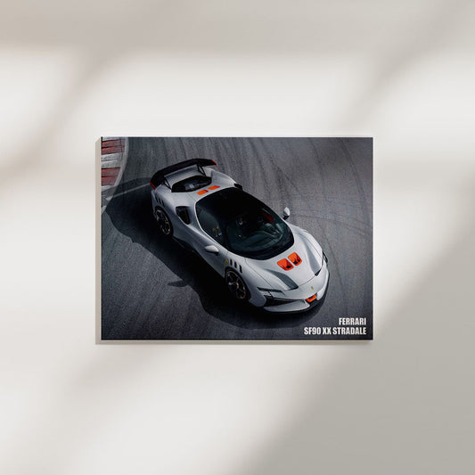 Ferrari Stradale | Car Poster