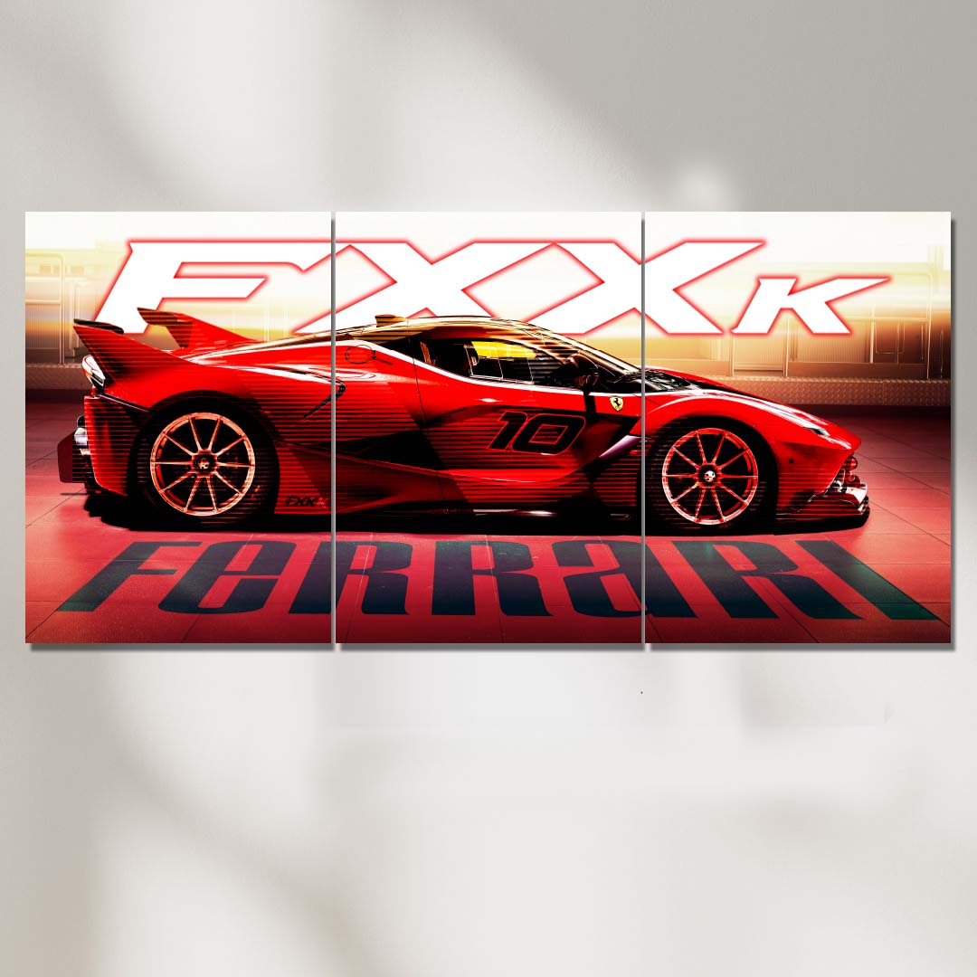 Ferrari FXX K | Split Poster