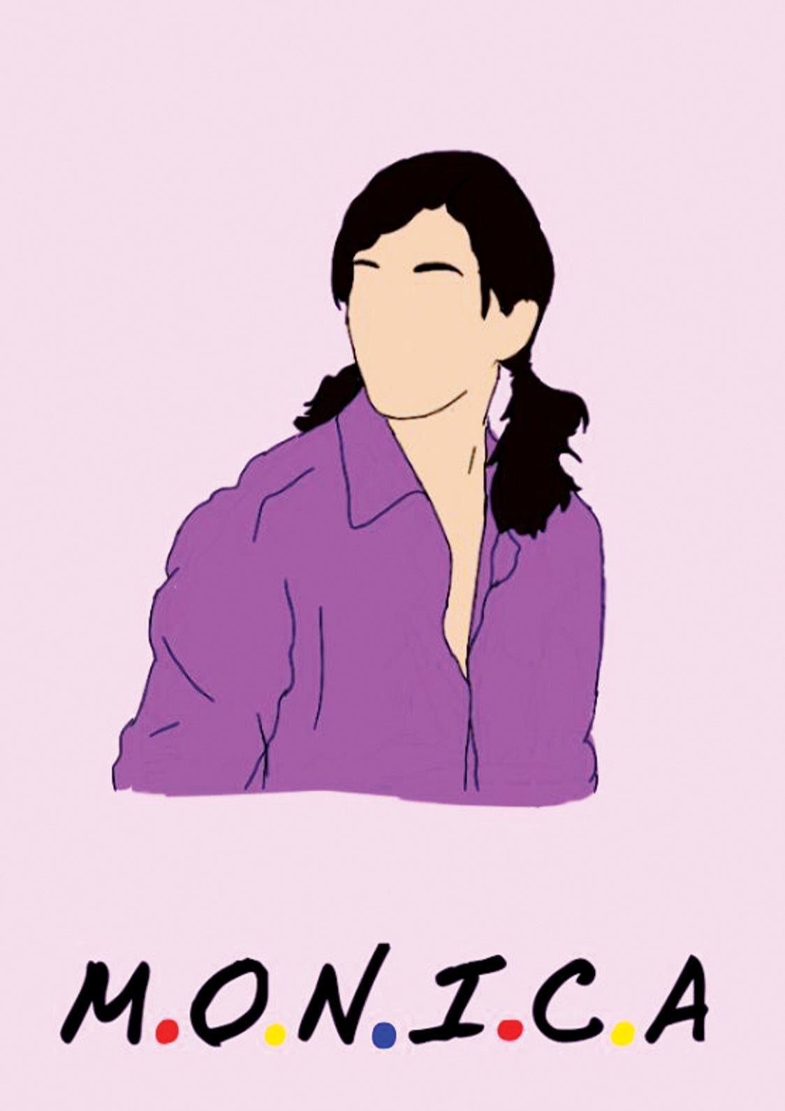 Friends Monica | TV Show Poster