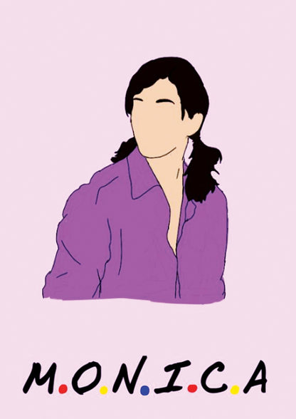 Friends Monica | TV Show Poster