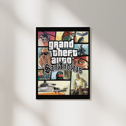 GTA San Andreas | Gaming Poster