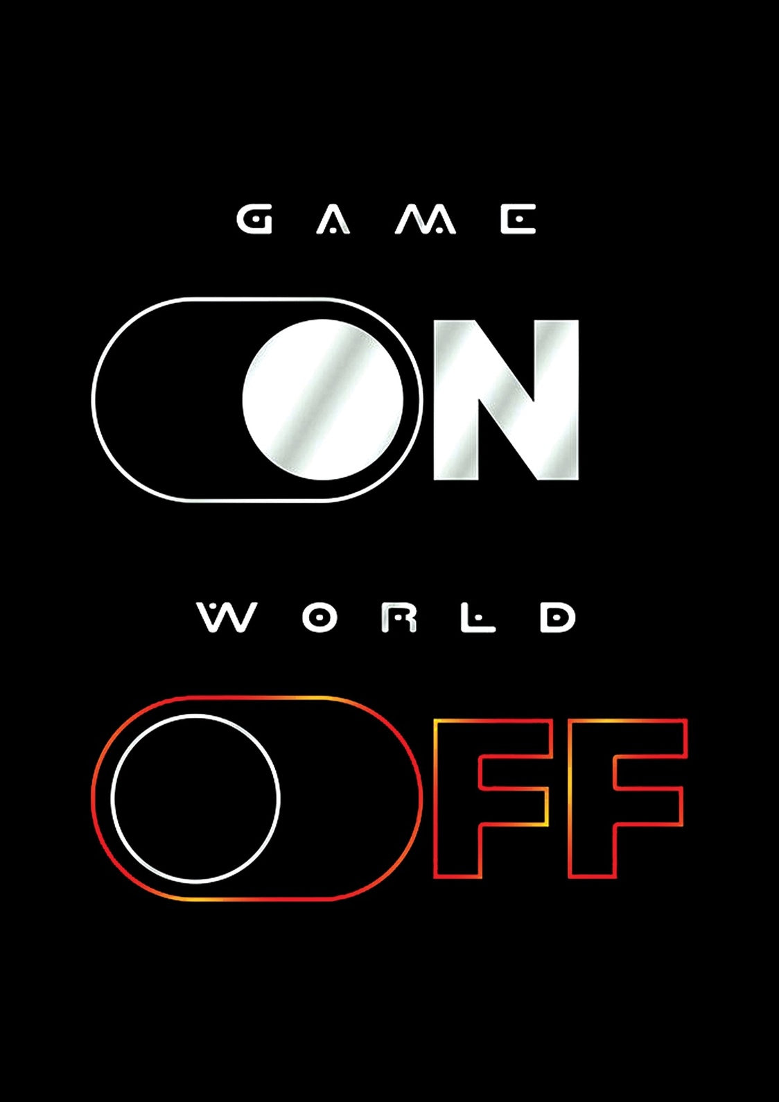Game On World Off | Gaming Poster