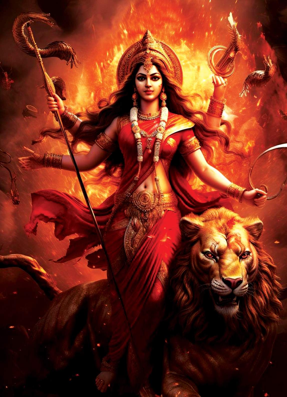 Goddess Durga | Divine God Poster