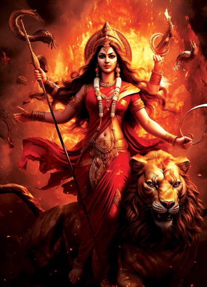 Goddess Durga | Divine God Poster