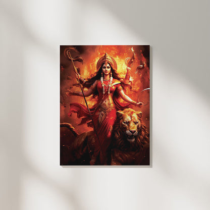Goddess Durga | Divine God Poster
