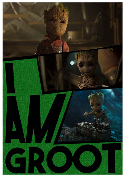 Groot | Marvel DC Poster