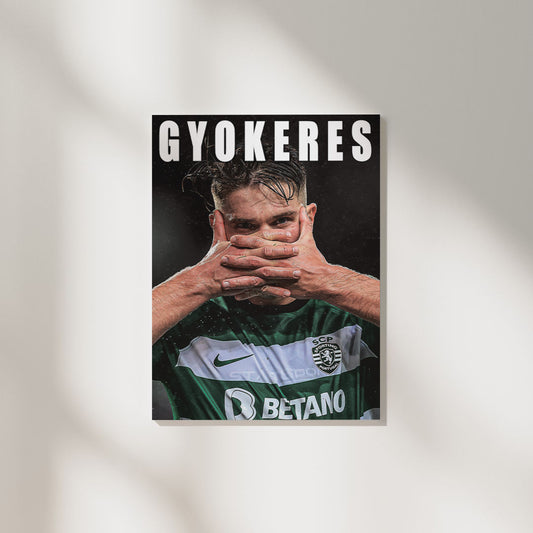 Gyokeres - Football Poster