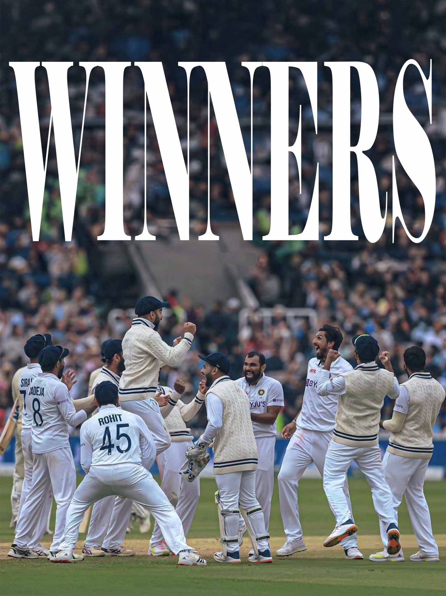 India Test | Cricket Poster