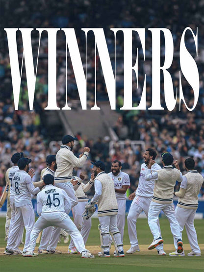 India Test | Cricket Poster