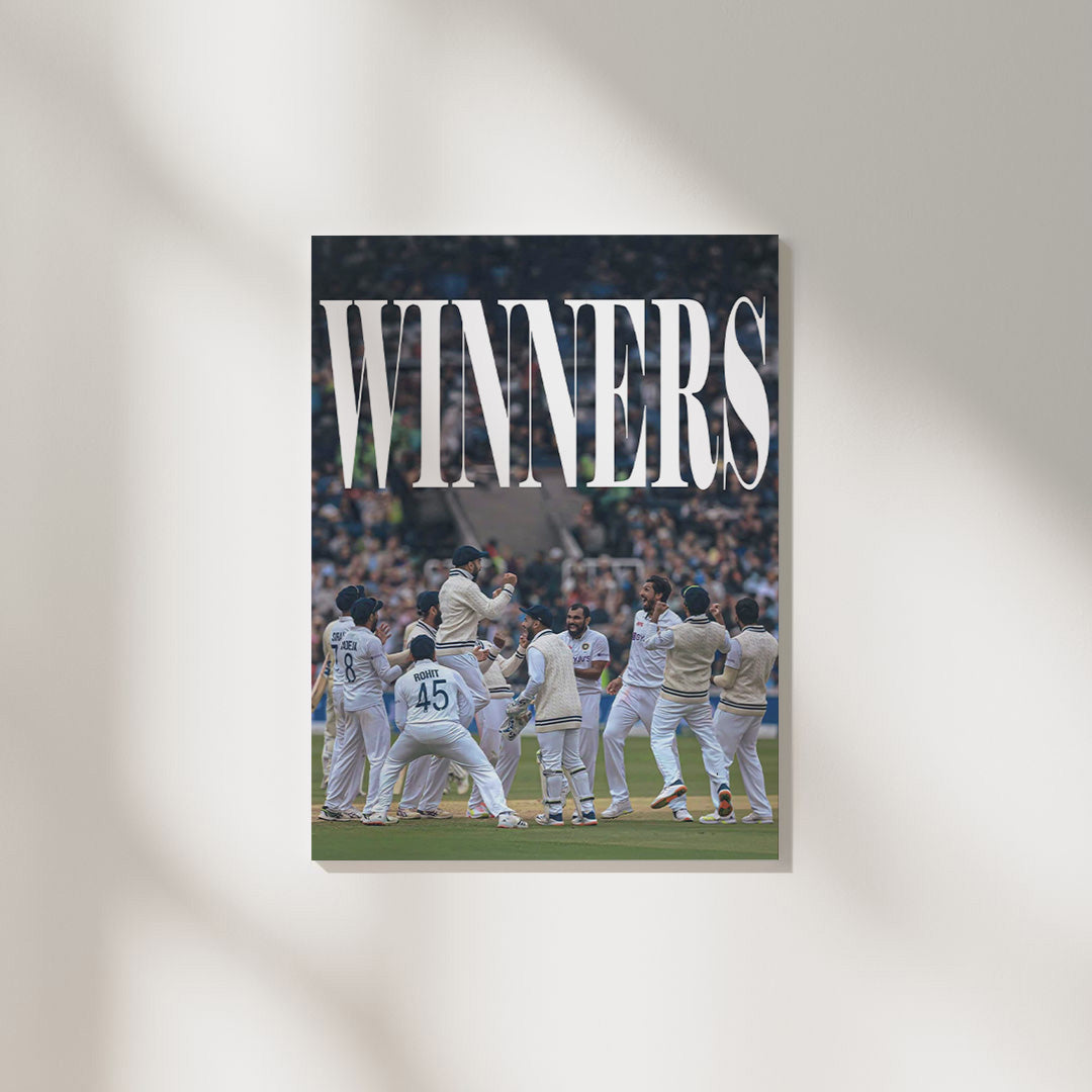 India Test | Cricket Poster